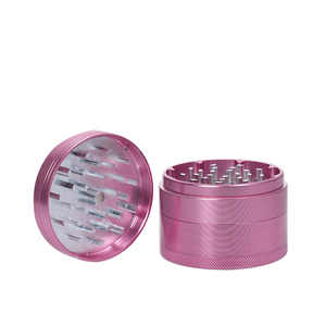 Molinos de Hierbas de Aleación de Zinc de Color Rosa, Estilo Femenino, Más Populares al por Mayor, 4 Capas, Precio Económico, Herramientas para Moler Hierbas, Molinillo para Tabaco y Cigarrillos - Product Image 4