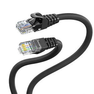 Câble de raccordement Ethernet Cat5e OEM RJ45 UTP, câble réseau en cuivre pur, 100 Mbps, cordon LAN, CE RoHS FCC pour ordinateur, routeur, commutateur - Product Image 4