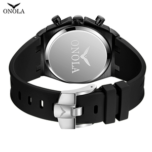 Reloj de Pulsera de Cuarzo de Lujo de Moda ONOLA 6807, Cronógrafo Deportivo, Logotipo Personalizado, Reloj Deportivo para Hombre - Product Image 4