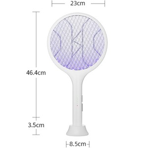 <span class=keywords><strong>Raqueta</strong></span> Eléctrica Recargable para Matar Mosquitos, con Mango Plegable, Funciona con Batería, Control de Mosquitos-P - Product Image 3