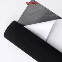 Tissu en suède auto-adhésif 300 g/m², 95 % polyester, 5 % élasthanne, non pelucheux, à poils réversibles, pour la modification intérieure automobile