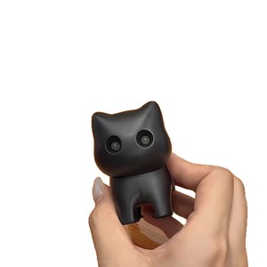 Black Cat <b>Night</b> <b>Light</b> Keychain With Led Eyes Plastic Stress Relief Toy <b>For</b> <b>Kids</b> Birthday Gift - Product Image 5