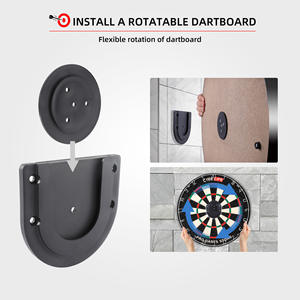 Dartboard Tool Mounting <b>Bracket</b> Accessory Metal Wall <b>Hanging</b> Board Fixing Kit - Product Image 5