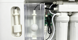 Capteur de niveau de liquide, interrupteur à flotteur en plastique blanc avec câble noir pour la détection de niveau élevé ou bas - Product Image 3