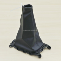 Nouvelle conception de housse de levier de vitesses de voiture, housse de levier de vitesses en cuir noir, protection contre la poussière, compatible avec Baojun 310