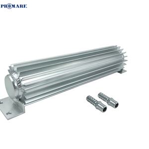 Enfriador de aceite de transmisión con aletas de disipador de calor de aluminio de doble paso universal de <span class=keywords><strong>12</strong></span>" - Product Image 2