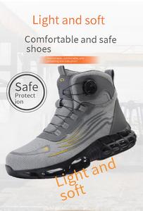 <span class=keywords><strong>Chaussures</strong></span> <span class=keywords><strong>de</strong></span> <span class=keywords><strong>sécurité</strong></span> souples GUYISA personnalisées avec embout en acier conforme aux normes européennes, <span class=keywords><strong>taille</strong></span> 37-<span class=keywords><strong>49</strong></span>, anti-impact, résistantes aux perforations, modèle LB5080 - Product Image 3