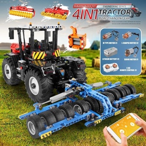 <span class=keywords><strong>MOULDKING</strong></span> 17020 technique 2716 + pièces 4 en 1 tracteur RC Fastrac 4000er camion ensemble blocs de construction MOC briques jouets éducatifs - Product Image 5