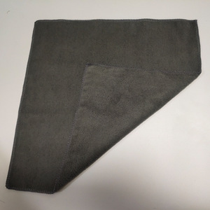 Toalla de microfibra de uso diario de 30x30 cm con borde cosido, absorbente, para limpieza de autos y hogar. - Product Image 3
