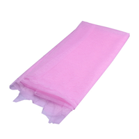 Vente en gros de tissu en tulle occultant imperméable léger et respirant en polyester 100% tricoté pour robes de mariée, sacs, chaussures