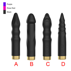 2025 Hot <span class=keywords><strong>Electric</strong></span> <span class=keywords><strong>Shock</strong></span> 10 Potente velocidad Vibrador Anal Plug Masajeador para mujer - Product Image 4