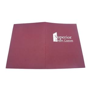 Cartelle Portadocumenti A4 Personalizzabili all'Ingrosso, Durevoli, con Uno/Due Tasche, Logo in Rilievo, Stampa CMYK, Spessore 250-350gsm - Product Image 2