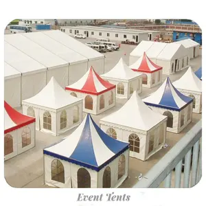 التخصيص في الهواء الطلق خيمة بهيكل متعدد الأدوار PVC النسيج حزب الكنيسة السيرك خيمة للأحداث مهرجان معرض كبير