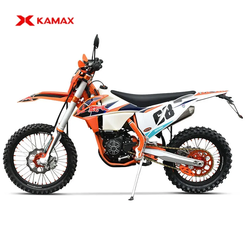 دراجة ترابية أصلية KAMAX تبرد بالماء بمحرك رباعي 250cc للبالغين