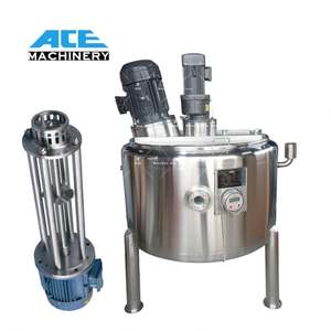 Mezclador de Doble Pared de Acero Inoxidable de 100L, Tanque de Mezcla Homogeneizador con Calentamiento Eléctrico para Líquidos Desinfectantes - Product Image 1