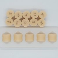 Lingotes de Cerámica de Vidrio de Disilicato de Litio Innovadores de Yucera con Alta Resistencia a la Flexión Superior a 400 MPa, Lingotes Prensados de Cerámica de Vidrio