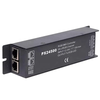 Décodeur RGB DMX512 de qualité supérieure à prix d'usine, contrôleur de bande LED DMX 512, contrôleur Px24500