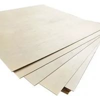 Panneau en contreplaqué peuplier pour impression UV, découpe laser, jouet artisanal, contreplaqué multicouche tri-plaqué