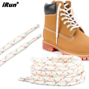 IRun-Cordones Redondos de Algodón de Alta Calidad, Cuerda Redonda de Algodón y Poliéster, Gruesa, Colorido, Arcoíris, Sneaker Shoestring - Product Image 1