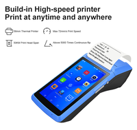 Système de point de vente Milestone MHT-M1 avec support d'imprimante, terminal mobile hors ligne, caméra 5MP, écran HD 5 pouces - PDA en stock