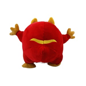 Nuevo Muñeco <span class=keywords><strong>de</strong></span> Peluche Daruma Rojo Fuego <span class=keywords><strong>de</strong></span> 20cm, Tamaño Mediano, Transfronterizo, Suave, Ecológico, Venta al por Mayor, con Cola <span class=keywords><strong>de</strong></span> PP -F - Product Image 5