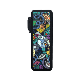 2024 Hot Sale Custom Logo Blue Flame Windproof <b>Cheap</b> Portable Flip Top Torch Lighter for Wholesale Print Lighter - Product Image 3