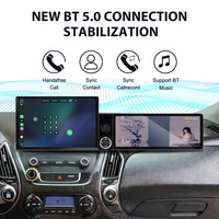 Écran ZWNAV 13,1" + 12,3" pour Hyundai IX35 2010-2015, Android 15, CarPlay sans fil, DSP, GPS, autoradio stéréo, 4G WiFi, OEM