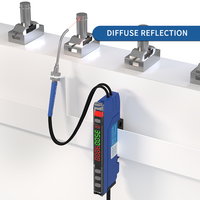 FUWEI FWR-610-MU coude à 90 degrés diffus M3M4M6 sonde amplificateur à Fiber optique capteur capteurs de proximité
