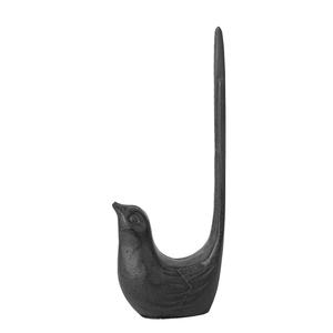 रसोई काउंटर पक्षी सजावटी कागज तौलिया धारक के लिए फार्महाउस लकड़ी के आधार के साथ लकड़ी के आधार के साथ रोल स्टैंड - Product Image 6