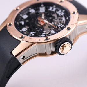 Montre mécanique personnalisable Glamour 2025, nouveau modèle rare à cadran rond, transparente, idéale pour les spectacles, le sport et les affaires - Product Image 3