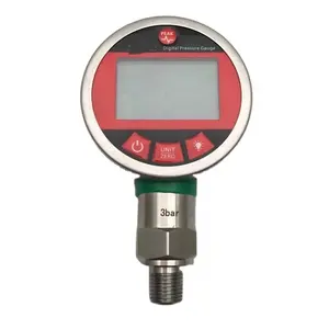 SKA-D605 Diffused Silicon Pressure Sensor Core LCD Unit PSI Bar MPa adjustable Digital Pressure Gauge