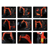 Mesin Kubota Penggali Kecil 2500Kg CE/EPA/EURO 5 Ekskavator Mini Kompak Harga 2.5 Ton