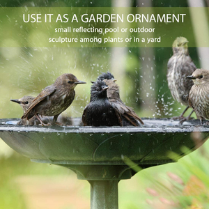 <span class=keywords><strong>Mangeoire</strong></span> pour <span class=keywords><strong>oiseaux</strong></span> de jardin d'extérieur, petite <span class=keywords><strong>baignoire</strong></span> pour colibris, ornements décoratifs d'extérieur - Product Image 2