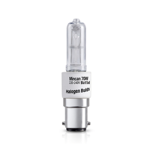 Lampadina Alogena Minican 70W 220-240V Ba15d - Product Image 2