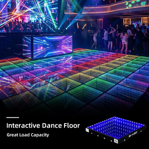 Piste de danse LED avancée à lumière blanche magnétique, design Los Angeles, boîte lumineuse étanche, contrôle par carte SD, stock UE - Product Image 1