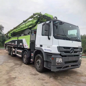 Camion pompe à béton diesel Zoomlion ZLJ5440THBBE d'occasion, robuste, avec flèche télescopique et composants moteur principaux - Product Image 2