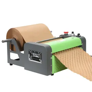 מכונת כרית נייר ממוחזר בועה מכונת אריזה מגן מכונת כרית נייר קראפט