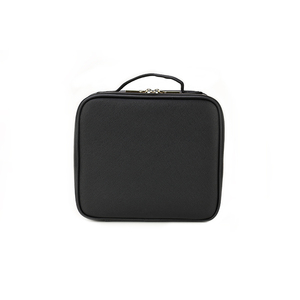 ZENOS High Quality <b>LED</b> <b>Mirror</b>-equipped <b>Makeup</b> Bag for Women Portable Multi-zone Storage Bag - Product Image 6