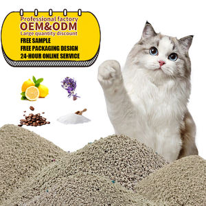 Ecologisch verantwoorde, snel absorberende, geurwerende, biologisch afbreekbare natriumbentoniet maïs silica gel zeoliet 5L kogelvormige kattenbakvulling - Product Image 1