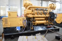 Générateur haute efficacité triphasé de 1-2 MW à fonctionnement continu au gaz naturel, GNC, GNL, biogaz et à cogénération pour les usines de traitement