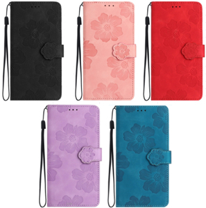 Funda de Cuero con Diseño de Flores para Tecno POVA 5 <span class=keywords><strong>NEO</strong></span> 3 2 Camon Premier 5G 20 Pro Spark 20 20C GO 2024 2023 10 10C 10 Pop 8 7 - Product Image 1