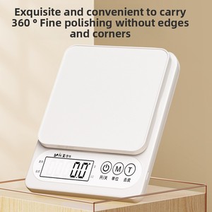 Petite <span class=keywords><strong>balance</strong></span> électronique de <span class=keywords><strong>gramme</strong></span> de haute précision pour la <span class=keywords><strong>cuisine</strong></span> et la <span class=keywords><strong>balance</strong></span> alimentaire précise pour la vente en gros alimentée par batterie - Product Image 6
