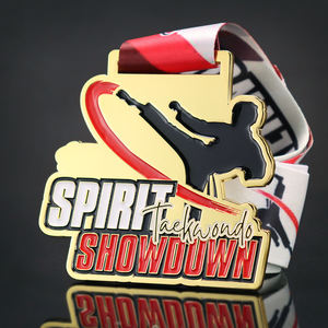 도매 태권도 메달 저렴한 아연 합금 3D 금상 마라톤 달리기 양궁 체조 사용자 정의 금속 스포츠 메달 트로피 - Product Image 1