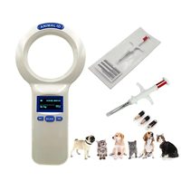 Escáner de Microchip y Etiquetas para Animales Portátil, Respuesta Rápida, Bajo Consumo de Energía, para Trabajo de Campo, Lector LF de 134.2khz