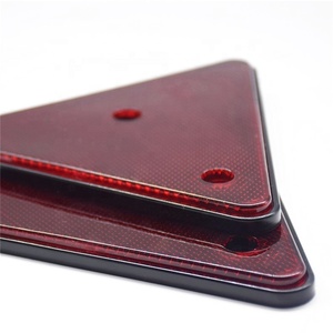 Triángulo reflectante de plástico rojo de seguridad 2021- Modelo Xiaozun compatible universal - Product Image 5