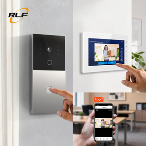 Videoportero Inteligente con Pantalla Táctil de 7 Pulgadas 1080p, Impermeable, Desbloqueo Remoto por App Tuya, 3 Monitores Interiores para Seguridad en Villas - Product Image 1