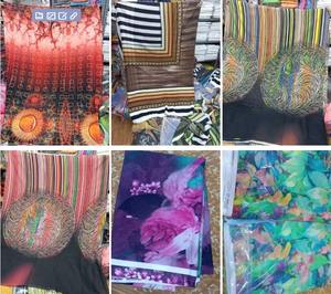 Venta al por mayor de fábrica: Lote mixto de vestidos sudaneses Toub para mujer, talla única, de algodón peinado, tejido con estampado digital, transpirable, de peso medio. - Product Image 2