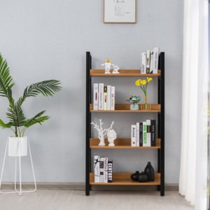 Hiện đại 4 lớp kim loại Knock-down Tủ Sách thép kệ sách cho các trường học & phòng khách/ăn uống đồ nội thất thư viện - Product Image 1