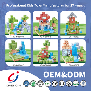 Giocattoli Educativi Chengji Blocchi Magnetici a Tema Foresta 88 Pezzi Blocchi Magnetici Giocattoli Educativi per Fai-da-Te - Product Image 2