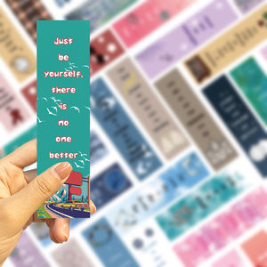 Marcapáginas Adecuado para niños Lectura Marca una variedad de aroma Personalizable Psicólogo Marcapáginas - Product Image 5